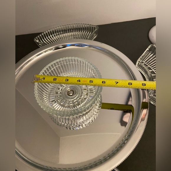 Vintage Kromex Divided Lazy Susan - Picture 4 of 6